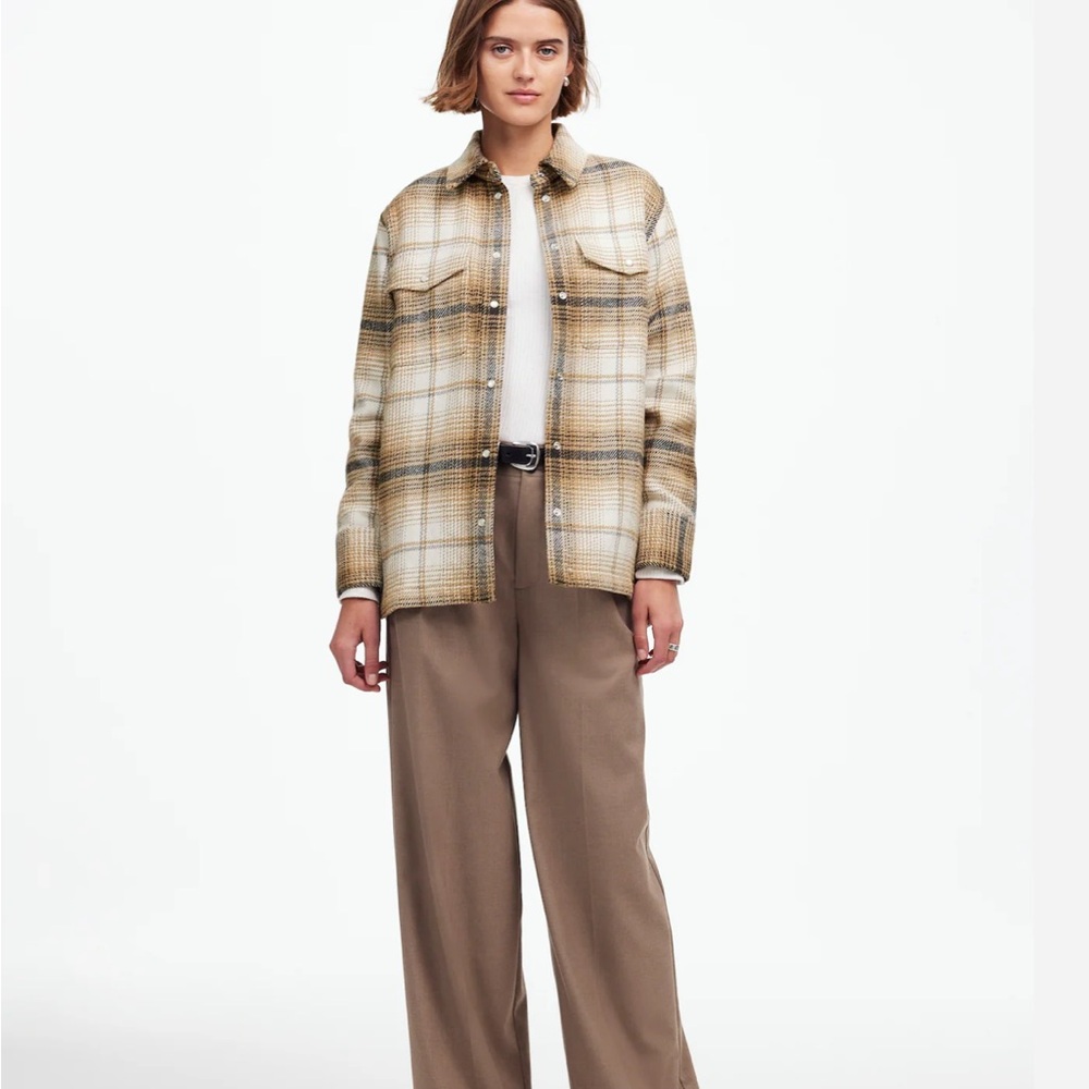 Madewell Flannel Shirt Jacket